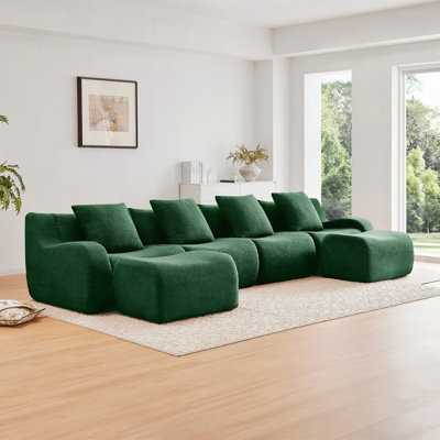 Multi-angle Reclining Teddy Sofa For Living Room Relaxation