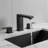 3 Hole Bathroom Sink Faucet with Double Lever Handle-120276096