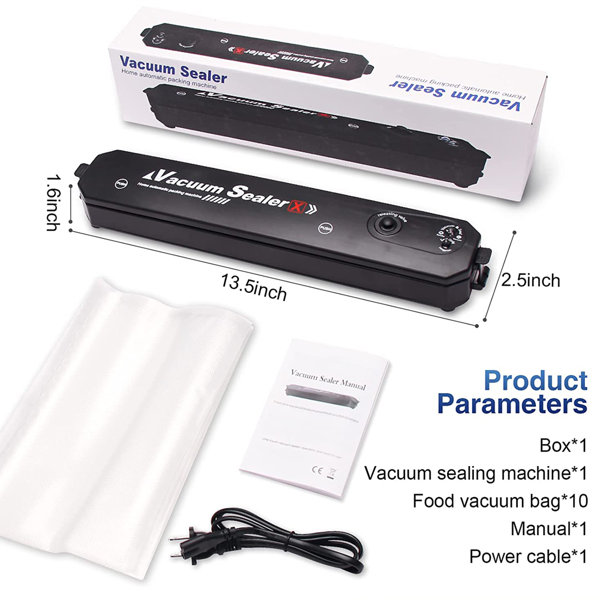 Boshen Handheld Vacuum Sealer Machine And10 Free Bags, Food