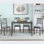 Dining Rectangular Table set for 4,Kitchen Dining Table for Small Space