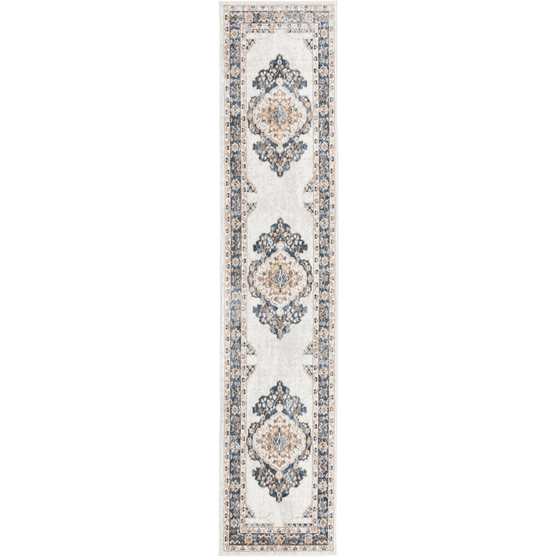 Oriental Indoor Rug, Runner 2'7" x 12'