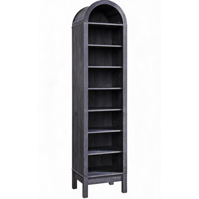 Bibliothèque 70 pouces à 8 niveaux avec tablettes réglables pour le couloir du salon