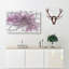 Pink Dahlia Flower - Wrapped Canvas-56644830