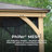 12' x 14' Meridian Mosquito Mesh Kit Premium Phifer UV-Resistant Mesh with Easy Glide Tracks and Full-Length Zippered Panels