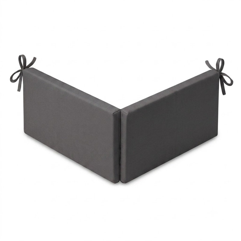 Aprilette Garden Seat Cushion, Grey