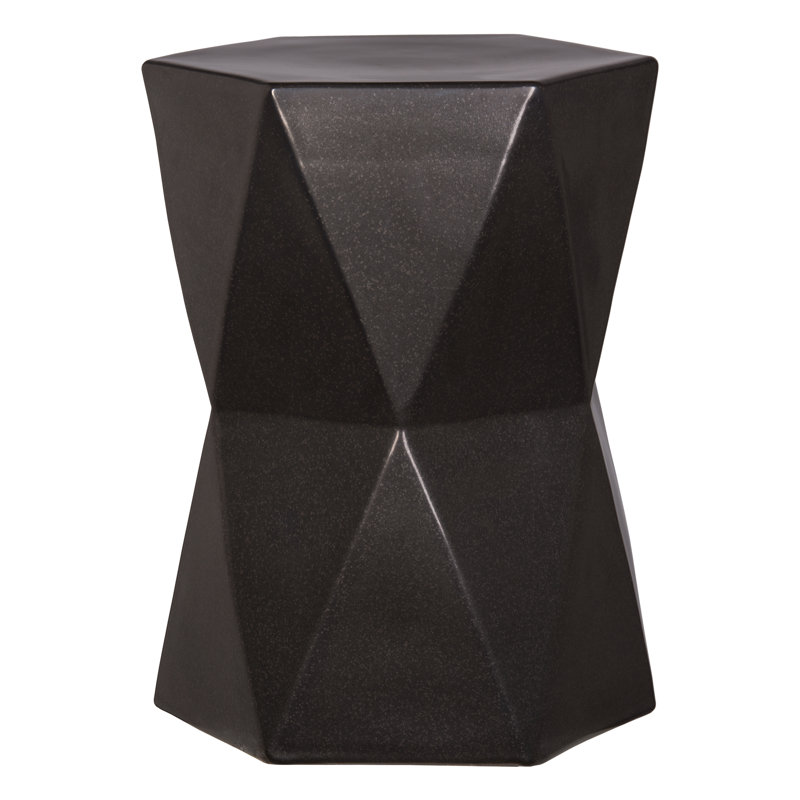 TABOURET HEX 17 po x 22 po Anno LG MATRIX HEX, Bronze industriel