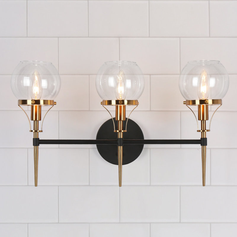 Éclairage de salle de bain à intensité variable 3 lumières Lama, 3