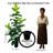 Artificial UV Rubber Fig Tree-691613321
