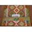 Tapis géométrique en laine Kilim
