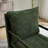 Chenille Accent Chair, Spindle Accent Chair with Covered Armrests, Farmhouse Accent Chair with Turned Wood（set of 2）-694356053