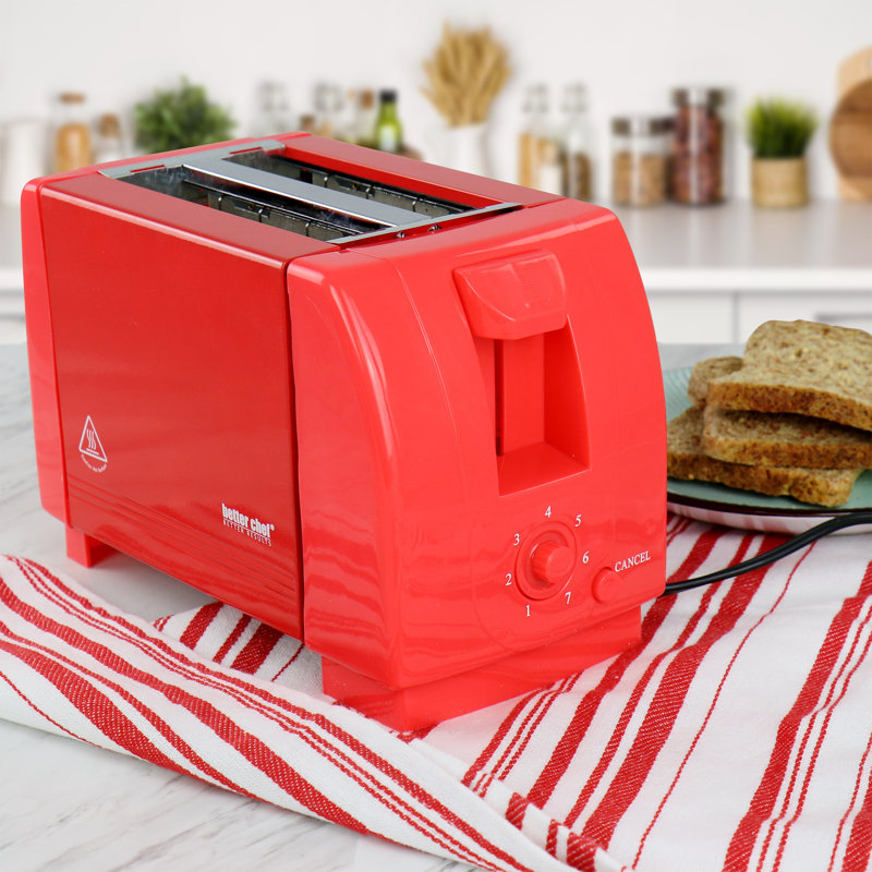 Better grille-pain de comptoir compact à deux tranches Better Chef