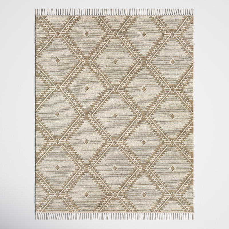 Ikat Indoor Rug, Rectangle 8' x 10'