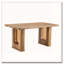 64.5 X 35.4 Inch Wood Textured Dining Table-1277507902