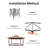 Quick One-Bubble Pop Up Outdoor Canopy Tent - 12x12ft Gazebo with Mosquito Netting, 4 Sandbags, Waterproof & Adjustable Height Shelter for Backyard, Patio, Party, BBQ - Khaki & Dark Brown-125043210