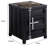 Brandyann Stainless Steel Top End Table-346165750