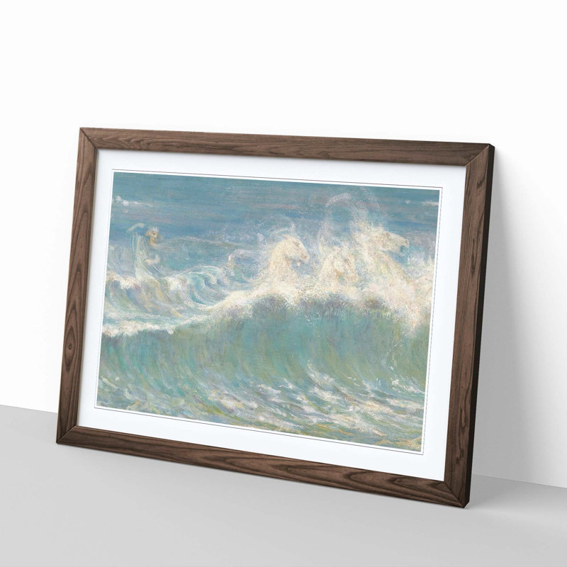 Walter Crane - Single Picture Frame Painting, Walnut