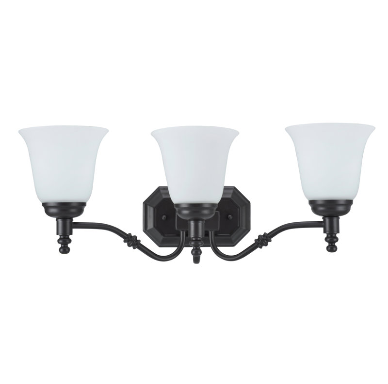 3 - Light Vanity Light, Oil Rubbed Bronze