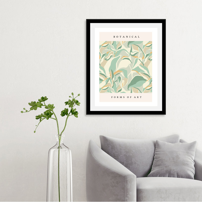 Botanical - Single Picture Frame Print, 70cm H x 50cm W