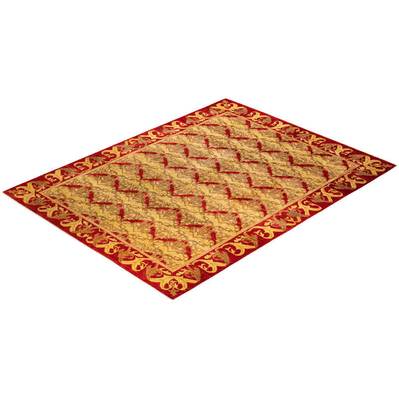 Vey One-of-a-Kind 9' 2" X 12' 0" Hand Knotted Area Rug