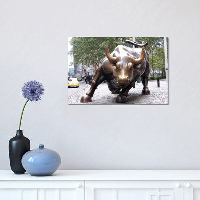 The Wall Street Bull - Print on Canvas