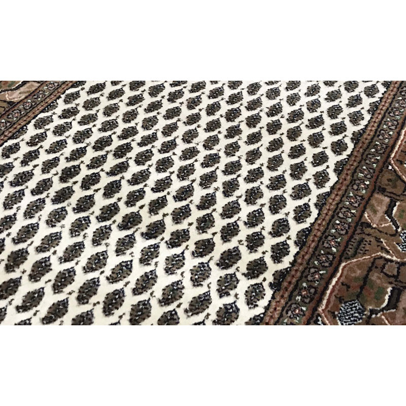 Wool Paisley Area Rug, Runner 2'9" x 12'7"