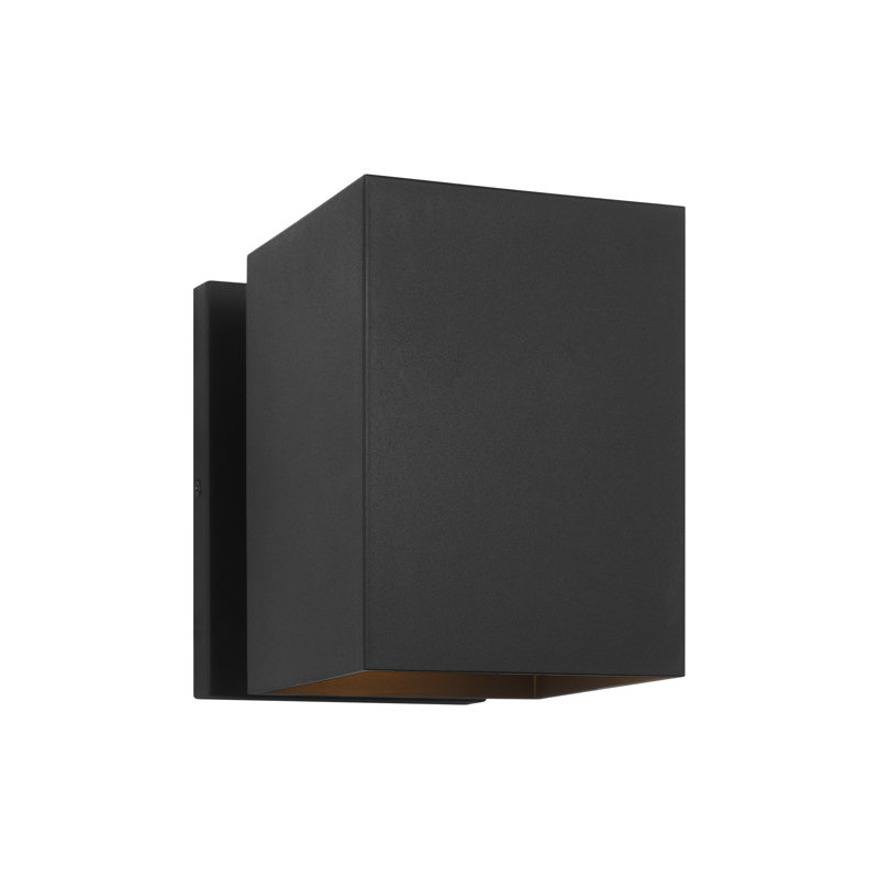 Pohl One Light Wall Lantern, 7" H x 5" W x 7.75" D