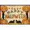 «Nostalgia Happy Halloween» par Katie pertiet - art textuel sur toile tendue