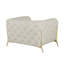 Fauteuil 100% cuir italien Global United