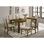 7pc Rectangular Dining Table Set