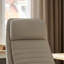 Fauteuil de bureau ergonomique à dossier haut COLAMY en cuir kaki-134973755