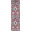 Tapis fuchsia / doré Christa-412017217