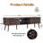 Mid Century Storage TV Stand For Tvs Up To 70"-356239527