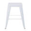 Tabouret à hauteur de comptoir 30 po, ensemble de 4 tabourets de bar en métal sans dossier, non empilable, amovible et facile à assembler, permettant d'économiser de l'espace pour un îlot de cuisine / bar / café / salle à manger-591688211-591688218-591688221