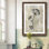 Sumi-e Silhouette I - Cadre photo, reproduction d'art sur papier