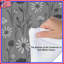 Édredon monochrome à motif floral-133733697