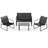 Bebee 4 - Person Patio Conversation Set