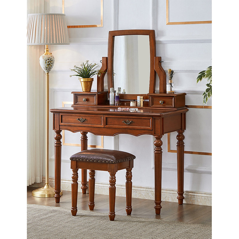 Commode de style américain, table de maquillage pour petit appartement