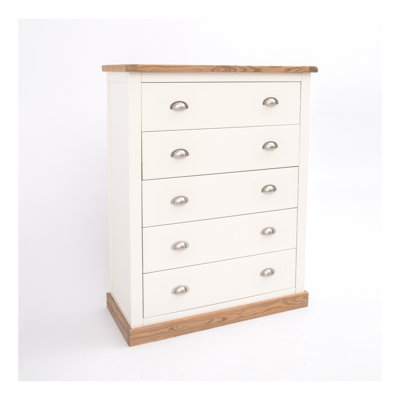 Mulcahy 90cm W 5 - Drawer Chest of Drawers