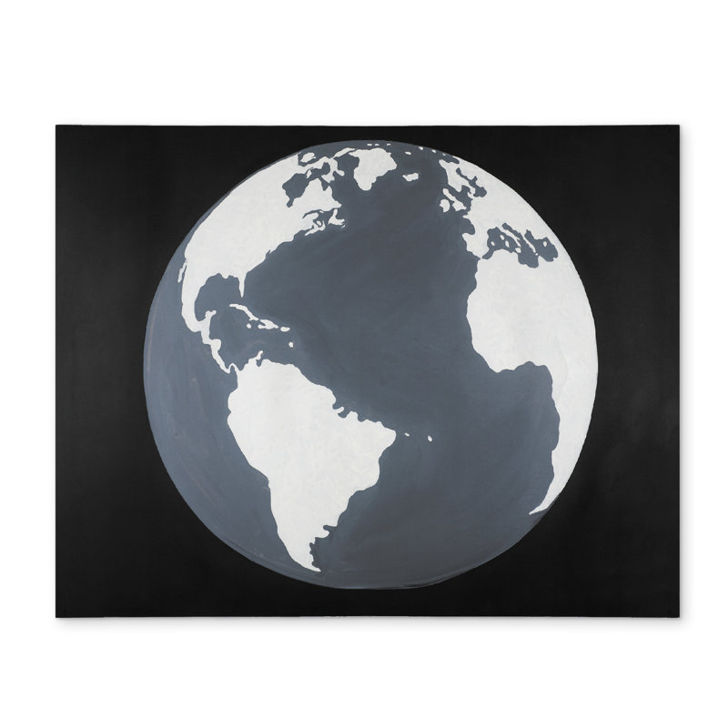 Scenic Earth & Galaxy Blue Polyester Placemat - Earth View Decor