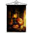 Double Sided 18.5'' H x 13'' W Polyester Halloween Flag Set