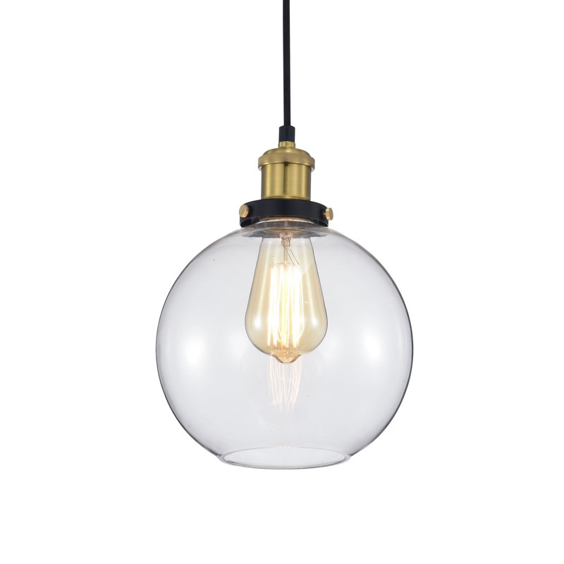 Hershman 7.9" Single Sphere Pendant