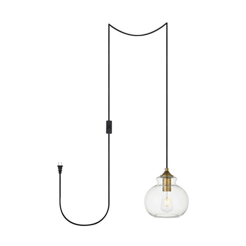 Blaklie 1 - Light Single Pendant, Brass