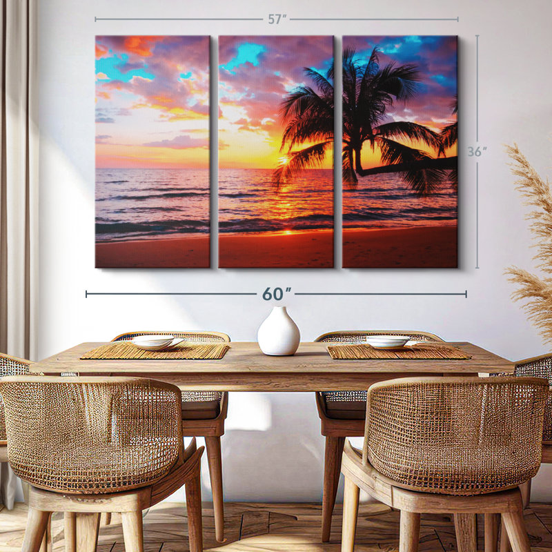 " Sunset Island ", 36" H x 57" W