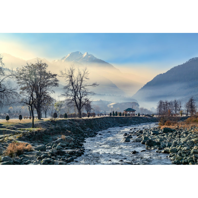Himalaya Mountains by AAGGraphics - Wrapped Canvas Print, 30cm H x 46cm W