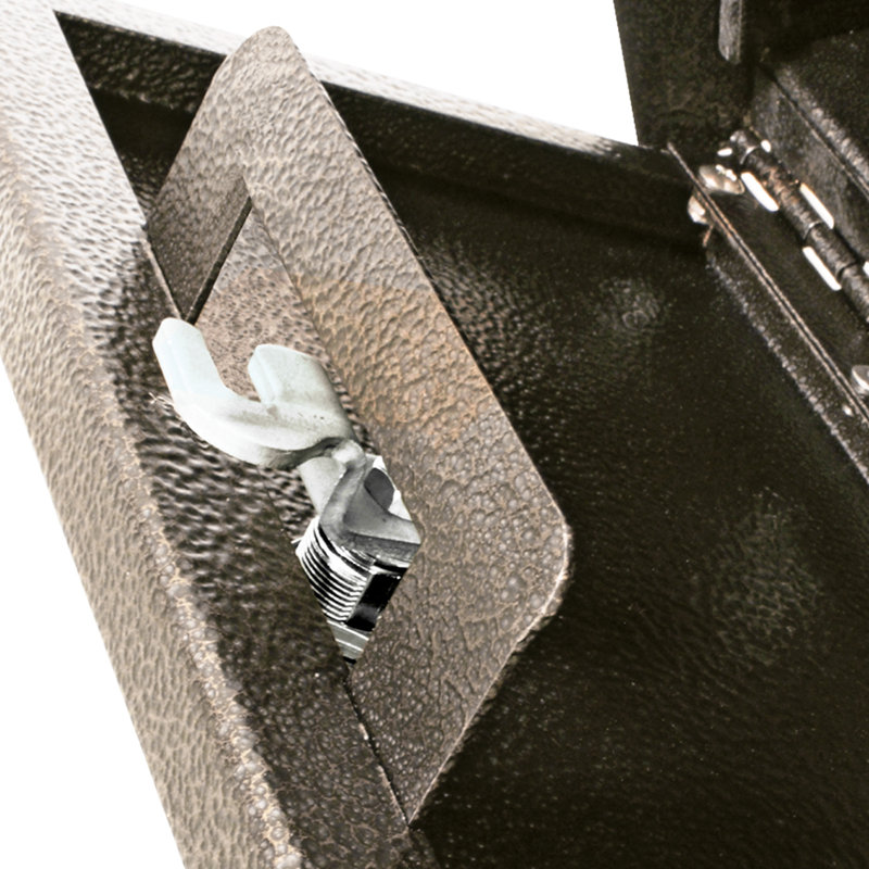 Mail Manager Locking Security Post Mounted Mailbox, Bronze