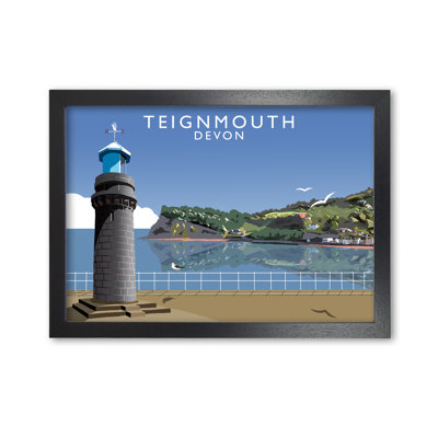 Teignmouth Devon 1 Piece Single Picture Frame Wall Art