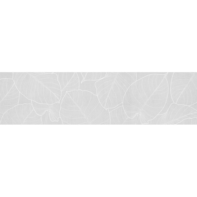 Allyshia Vinyl Machine Printed Area Rug, Rectangle 2'7.5" x 9'10.1"
