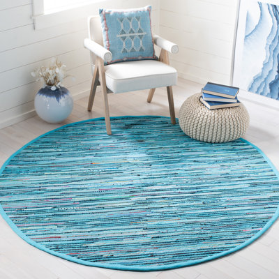 Nerys Rug Hand Woven Cotton Striped Rug
