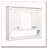35inch Bathroom Wall Cabinet with Mirror