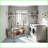 Garment Rack Chrome Metal Extendable Bar &amp; Adjustable Shelf | Metal | Bedroom